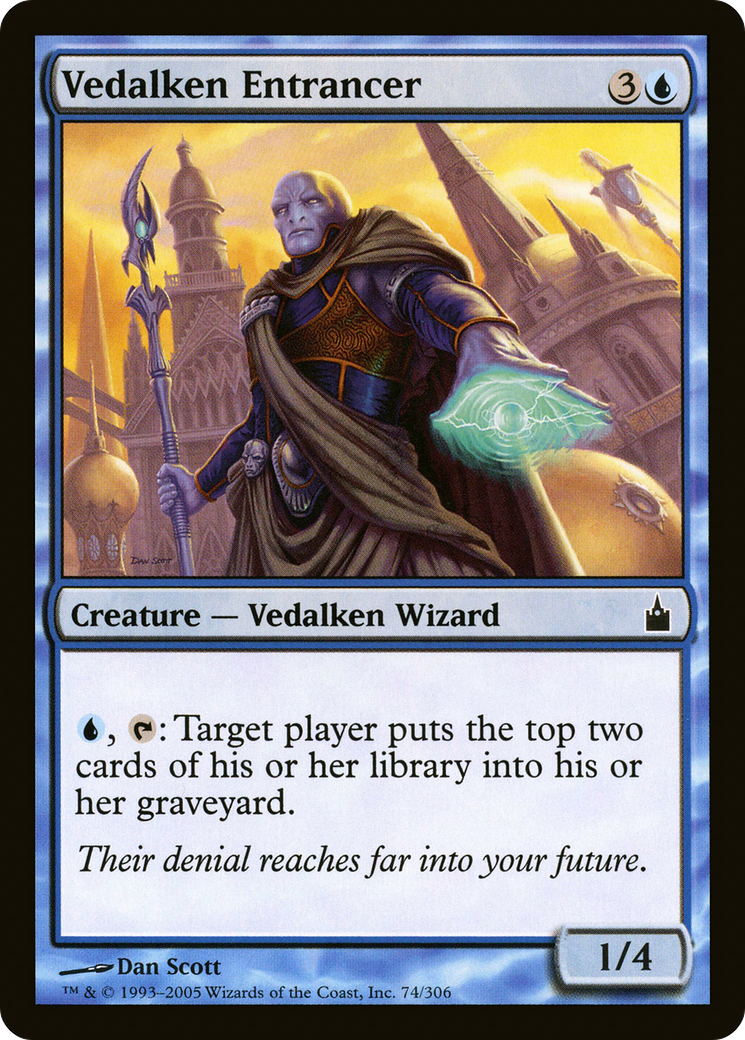 Image of Vedalken Entrancer (RAV-074) - Ravnica: City of Guilds Foil