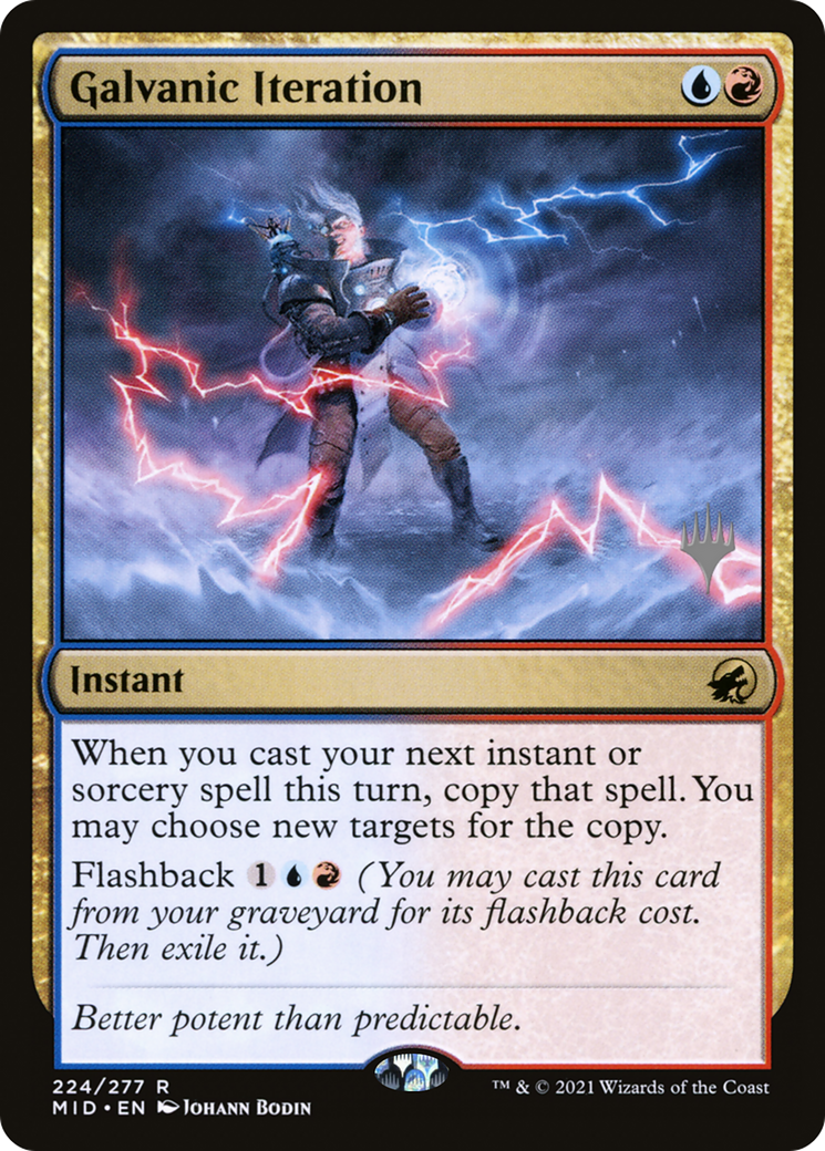 Image of Galvanic Iteration (PPMID-224) - Innistrad: Midnight Hunt Promos