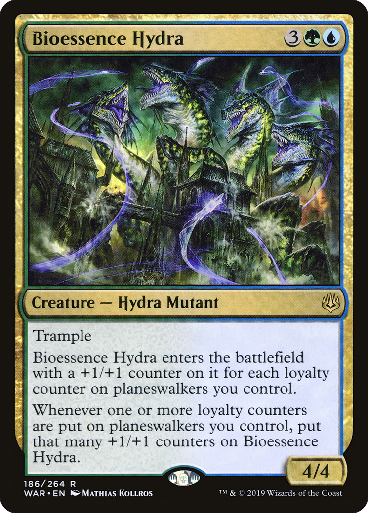 Image of Bioessence Hydra (WAR-186) - War of the Spark Foil
