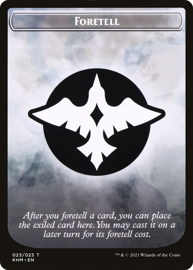 Image of Foretell (TKHM-023) - Kaldheim Tokens