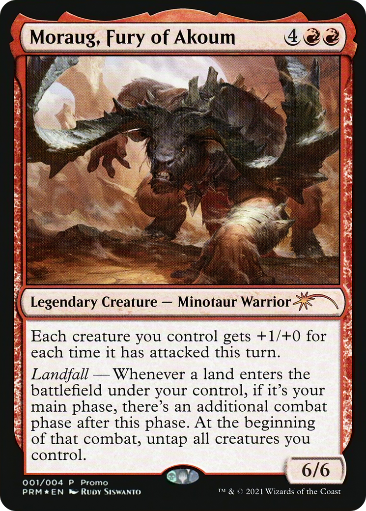 Image of Moraug, Fury of Akoum (UMP-001) - Year of the Ox 2021 Foil