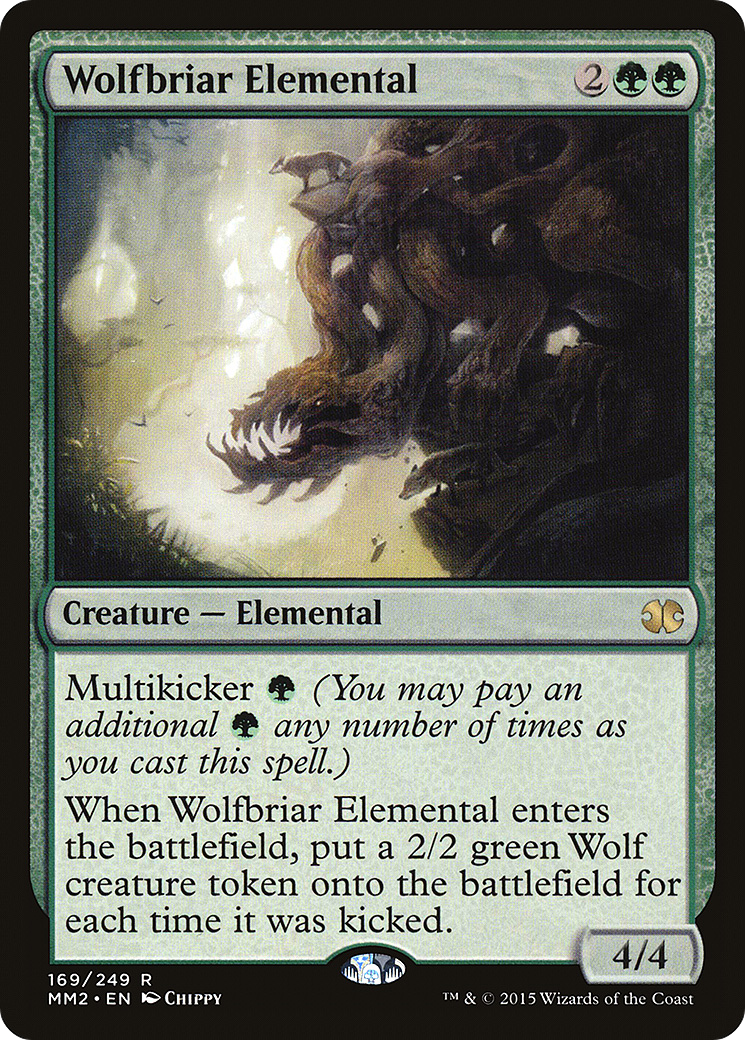 Image of Wolfbriar Elemental (MM2-169) - Modern Masters 2015
