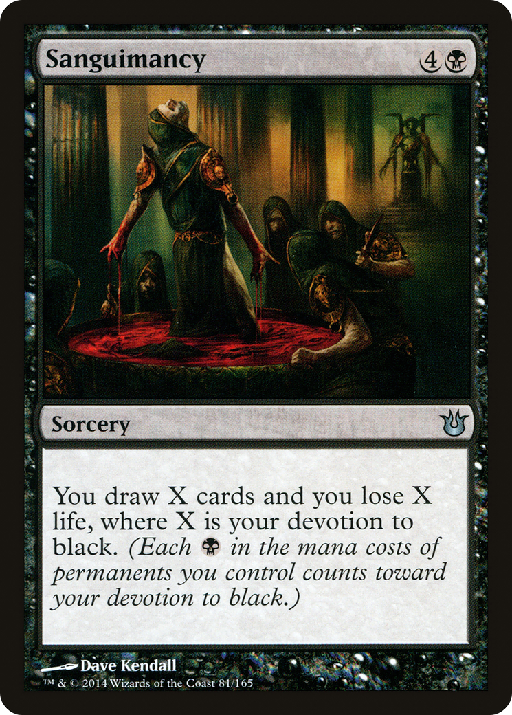 Image of Sanguimancy (BNG-081) - Born of the Gods