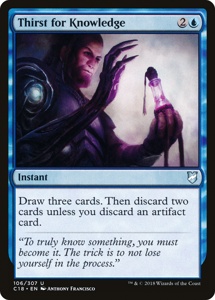 Image of Thirst for Knowledge (C18-106) - Commander 2018