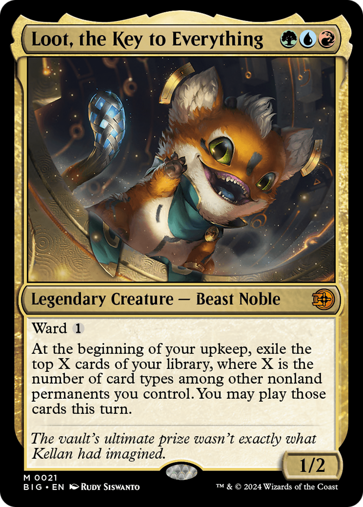 Image of Loot, the Key to Everything (BIG-021) - The Big Score