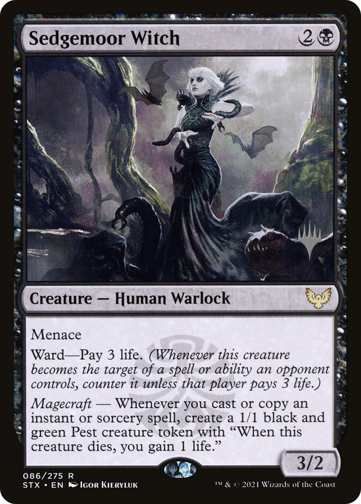 Image of Sedgemoor Witch (PPSTX-086) - Strixhaven: School of Mages Promos