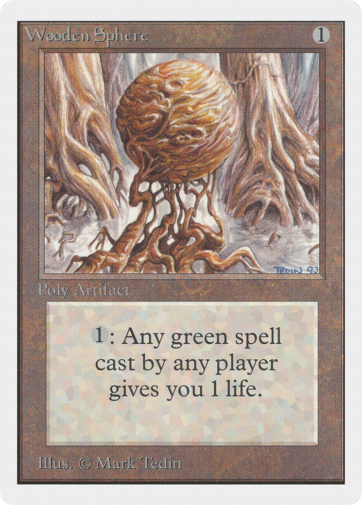 Image of Wooden Sphere (2ED-) - Unlimited Edition