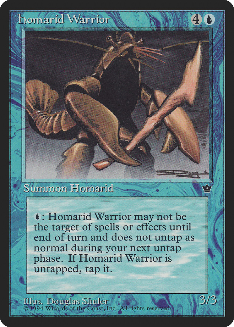 Image of Homarid Warrior (Shuler) (FEM-) - Fallen Empires
