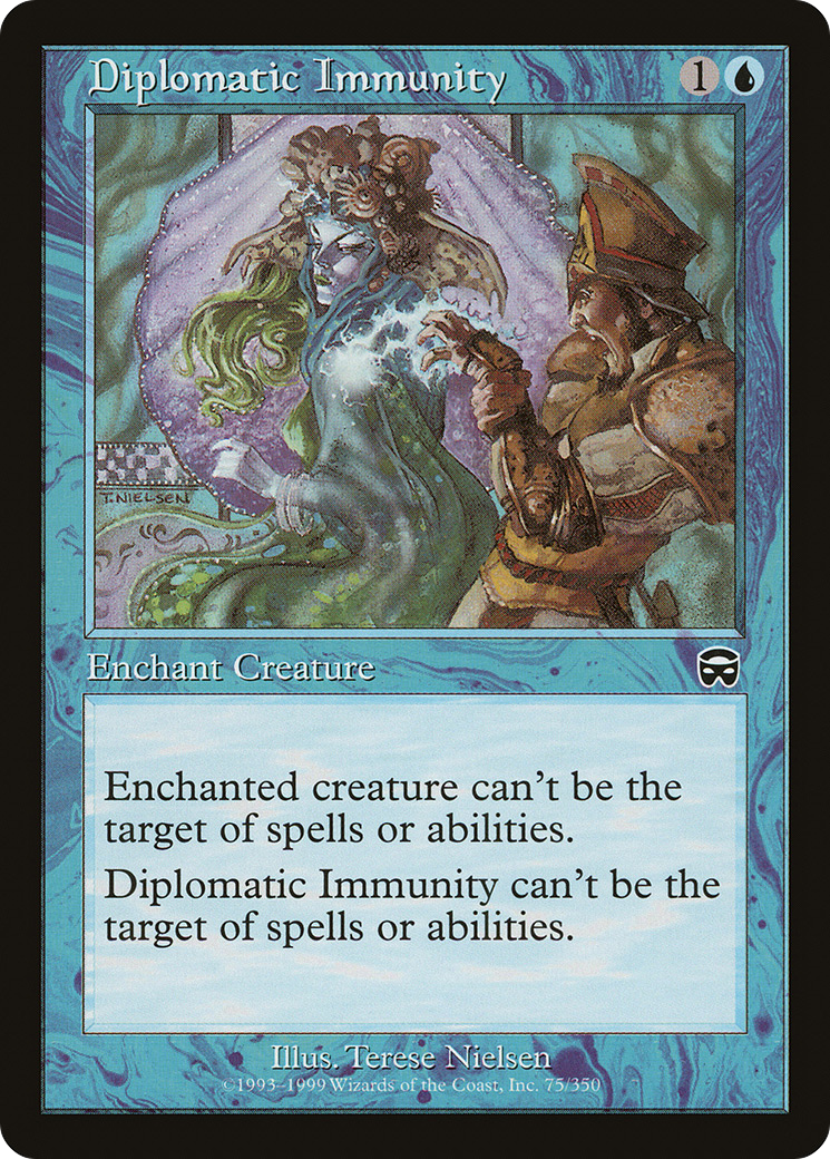 Image of Diplomatic Immunity (MMQ-075) - Mercadian Masques Foil
