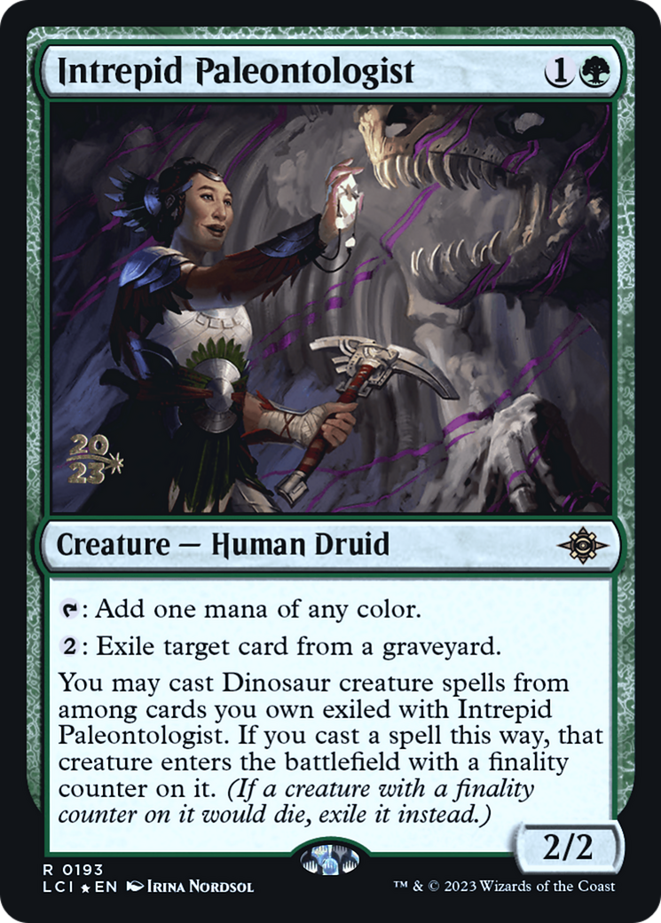 Image of Intrepid Paleontologist (PRE-193) - The Lost Caverns of Ixalan Promos Foil