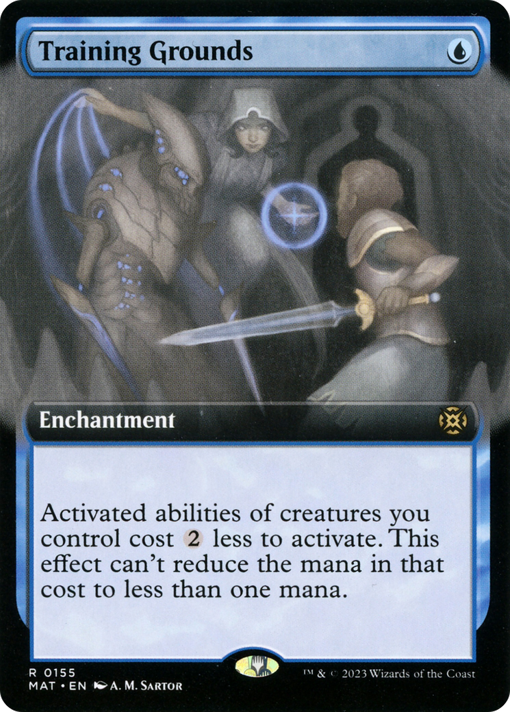Image of Training Grounds (Extended Art) (MAT-155) - March of the Machine: The Aftermath: (Extended Art) Foil