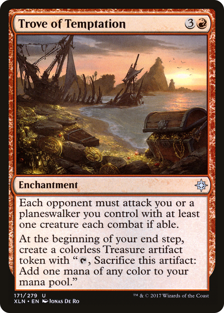 Image of Trove of Temptation (XLN-171) - Ixalan Foil