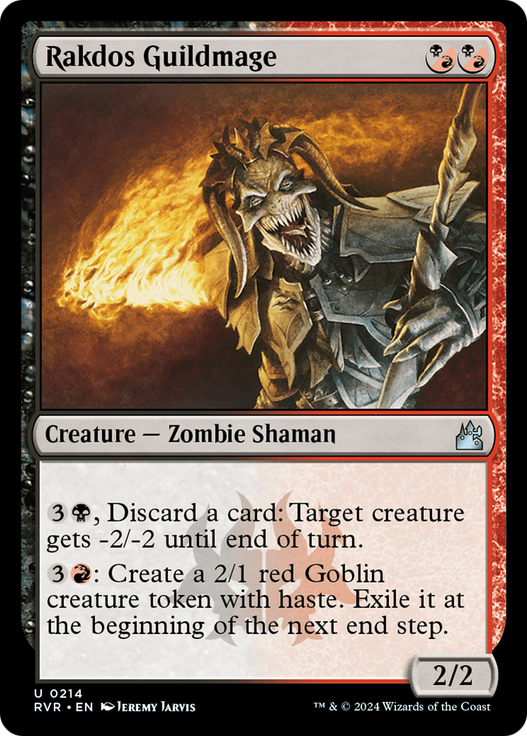 Image of Rakdos Guildmage (RVR-214) - Ravnica Remastered