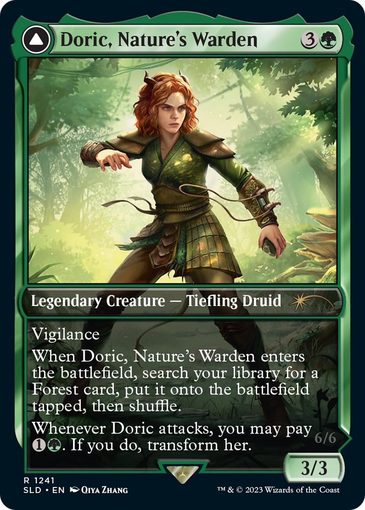 Image of Doric, Nature's Warden (SLD-1241) - Secret Lair Drop