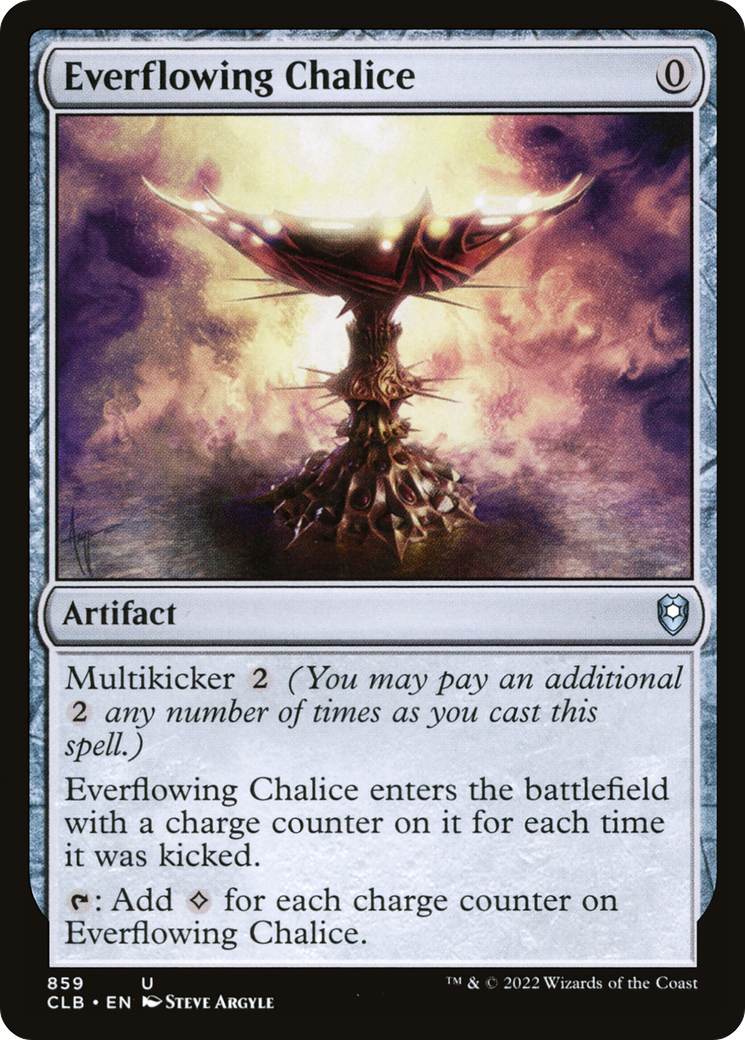 Image of Everflowing Chalice (CLB-859) - Commander Legends: Battle for Baldur's Gate