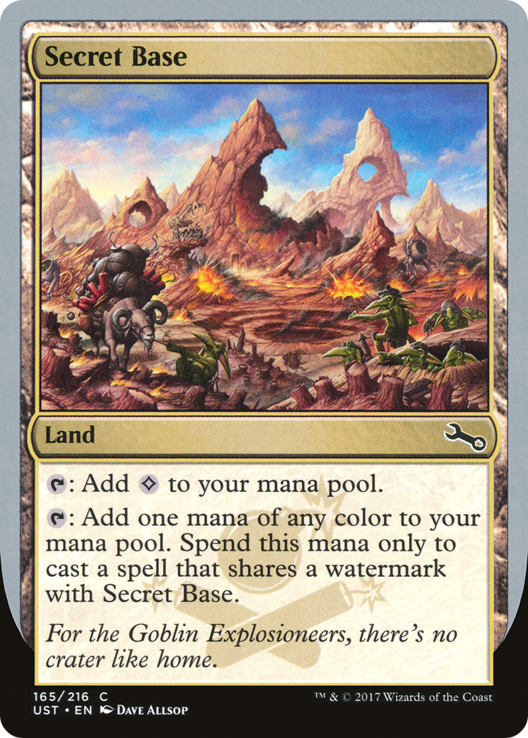Image of Secret Base (D) (UST-165) - Unstable Foil