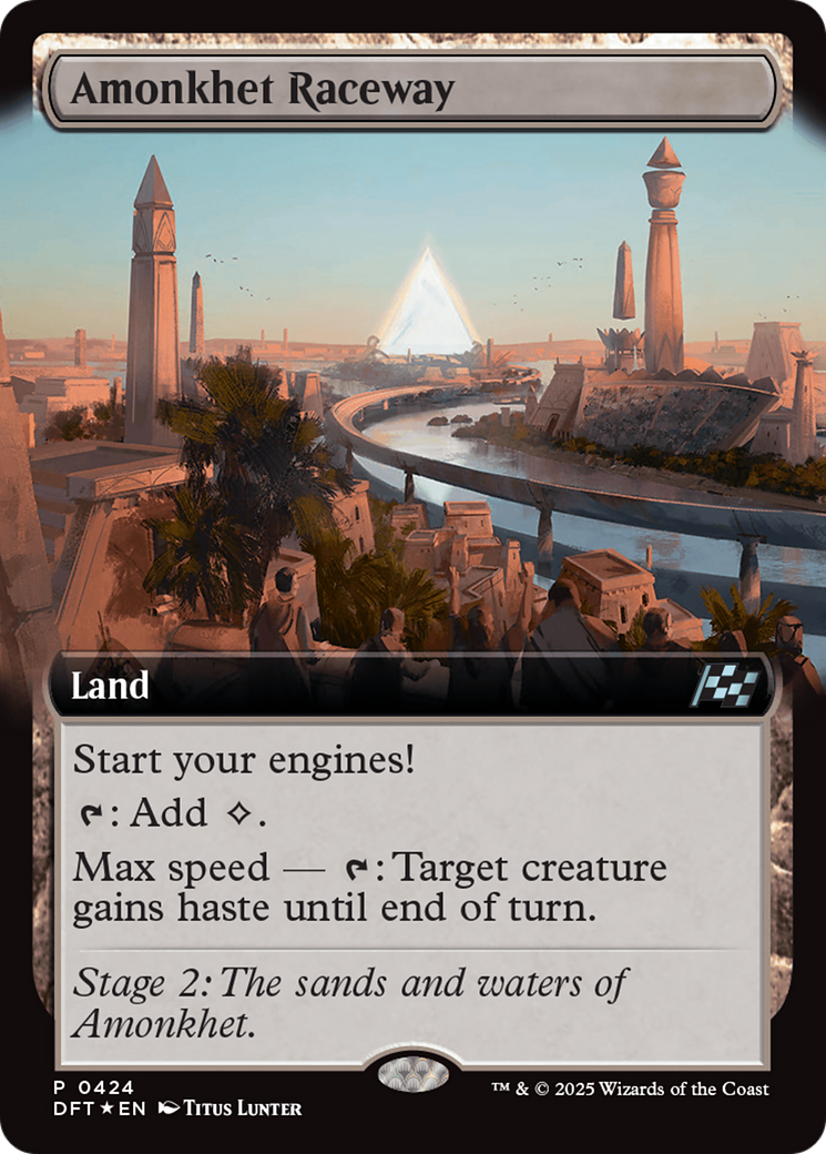 Image of Amonkhet Raceway (Extended Art) (DFT-424) - Aetherdrift: (Extended Art) Foil