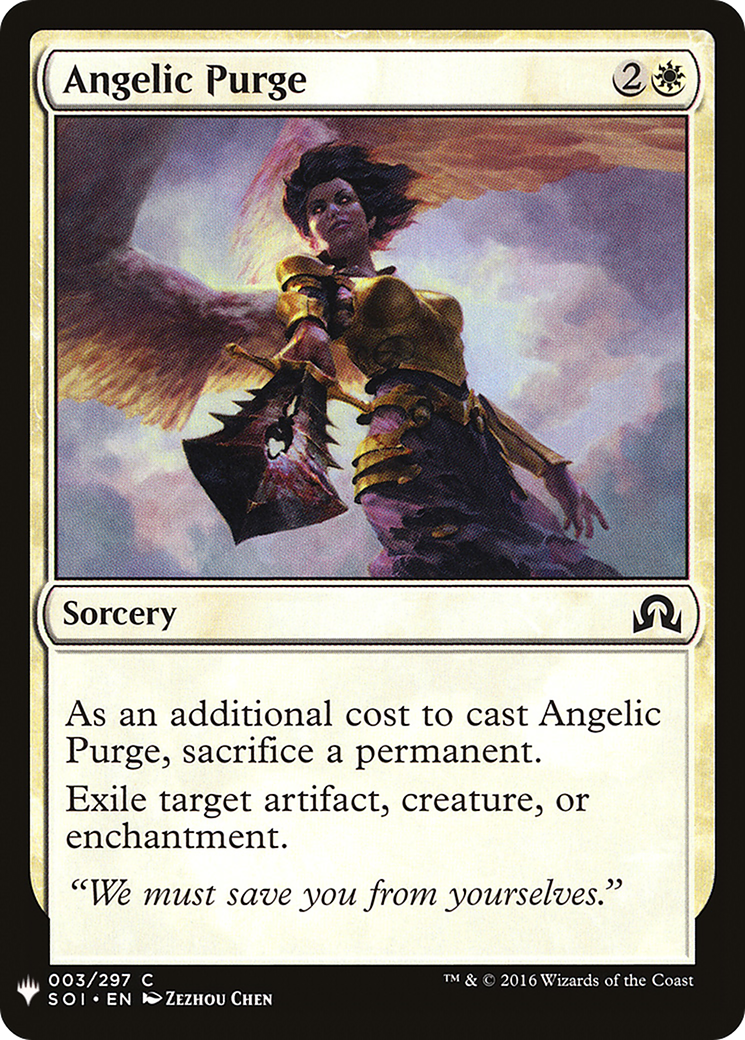Image of Angelic Purge (LIST-SOI-3) - The List