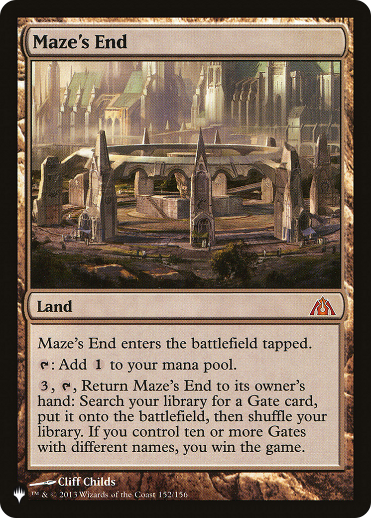 Image of Maze's End (LIST-DGM-152) - The List