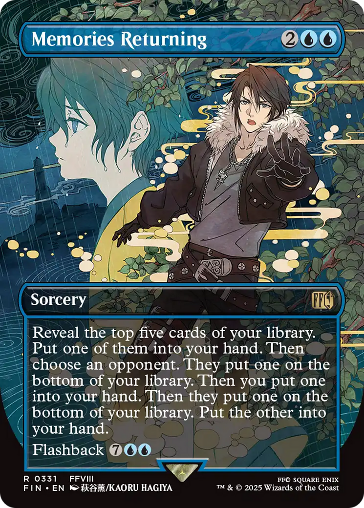 Image of Memories Returning (Borderless) (FIN-331) - FINAL FANTASY (Borderless)