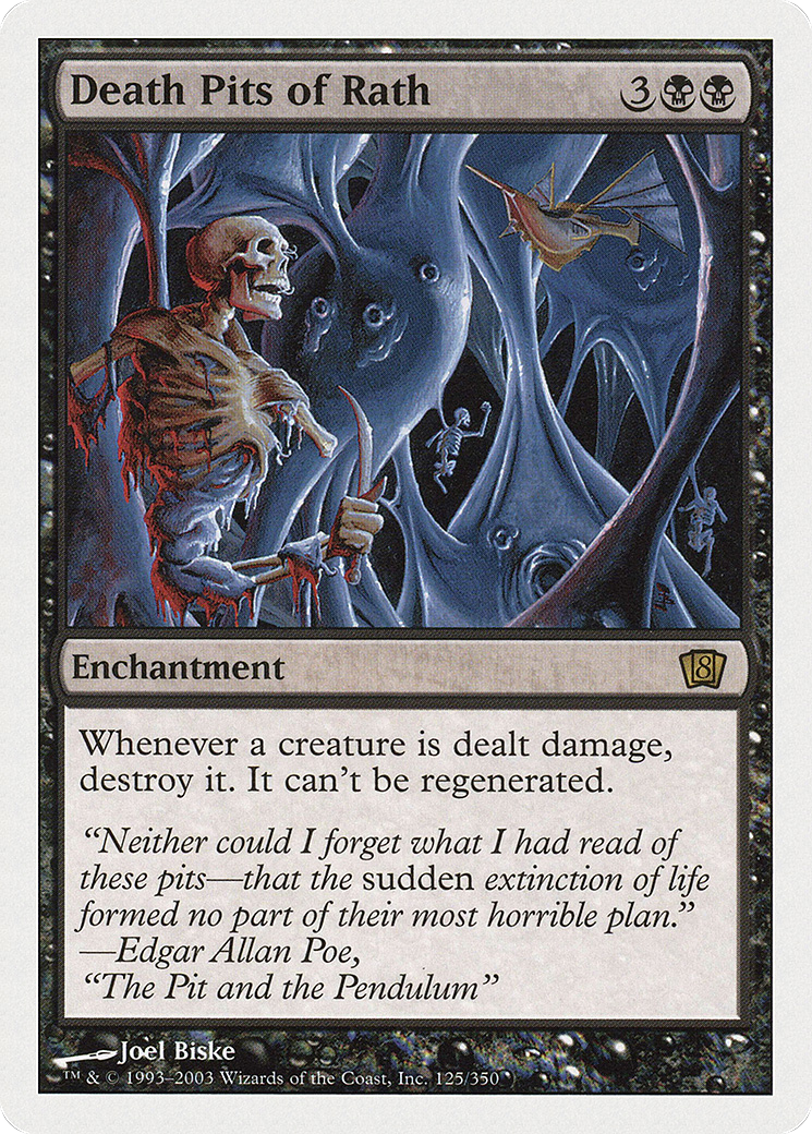 Image of Death Pits of Rath (8ED-125) - 8th Edition Foil