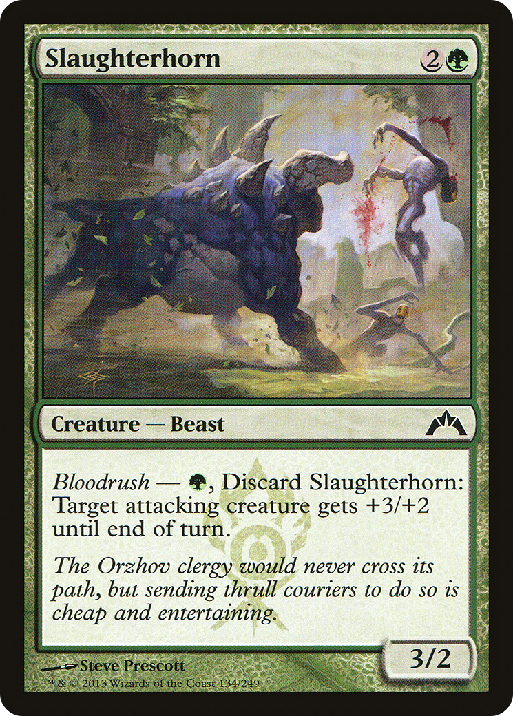 Image of Slaughterhorn (GTC-134) - Gatecrash