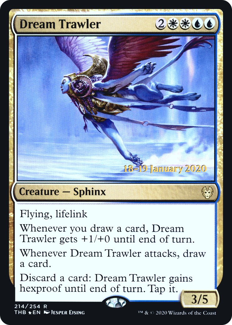 Image of Dream Trawler (PRE-214) - Theros Beyond Death Promos Foil