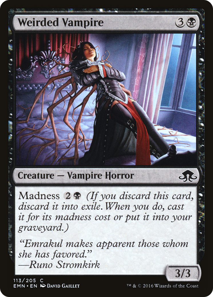 Image of Weirded Vampire (EMN-113) - Eldritch Moon Foil