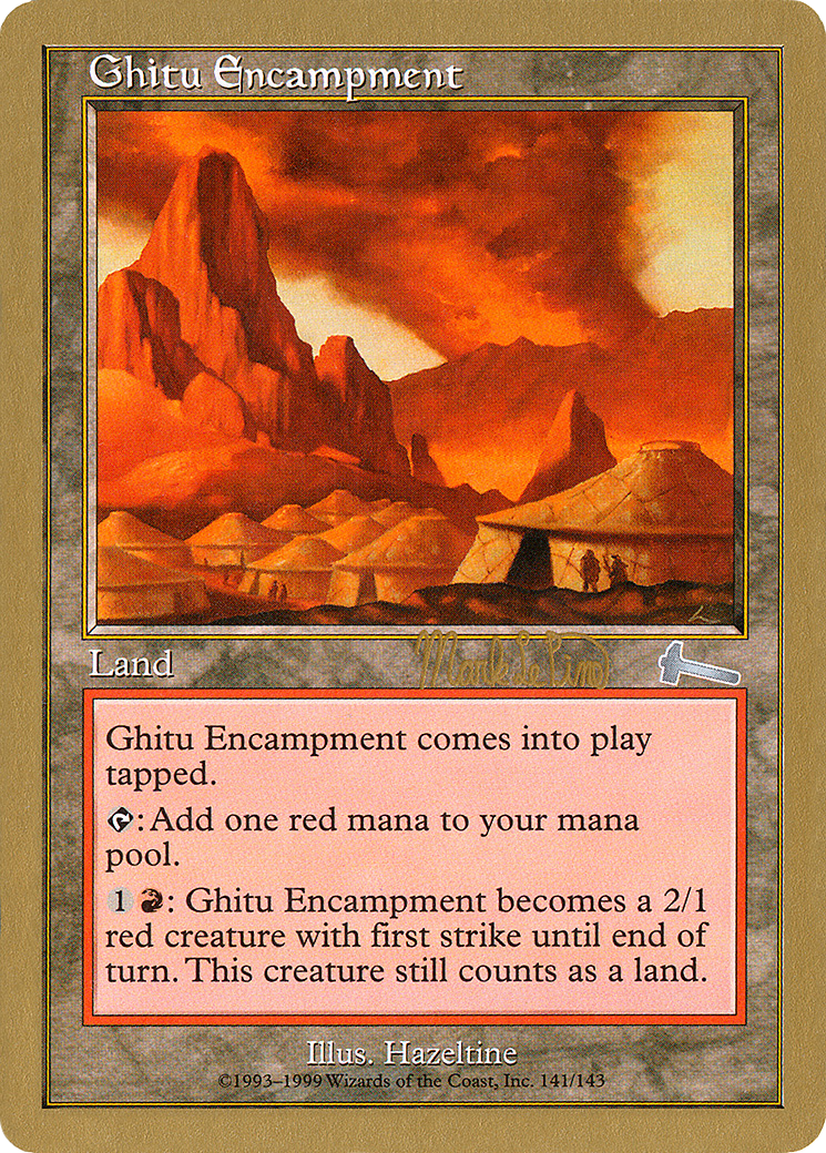 Image of Ghitu Encampment - 1999 Mark Le Pine (ULG) (WCD-) - World Championship Decks 1999