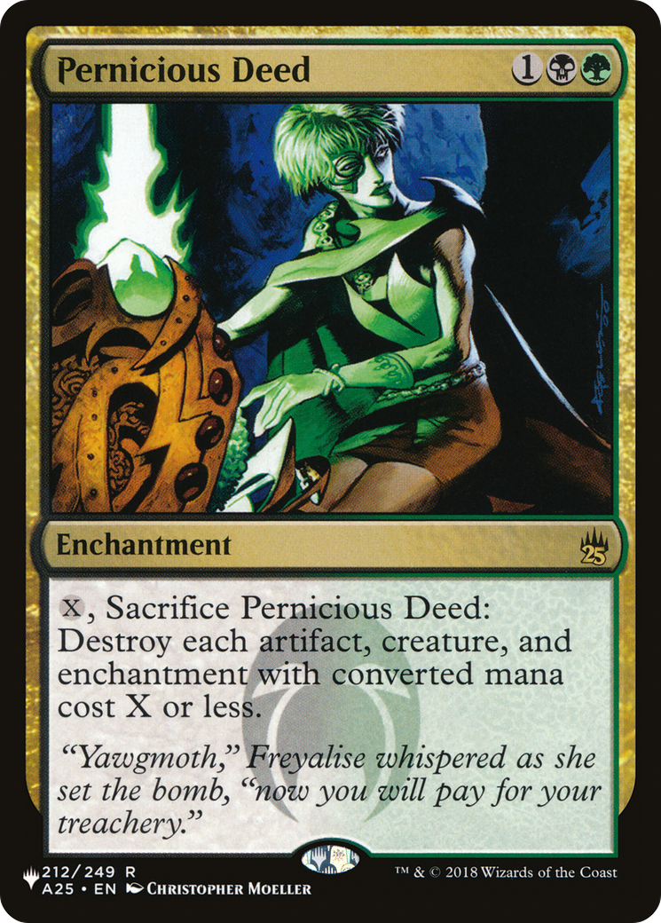 Image of Pernicious Deed (LIST-A25-212) - The List