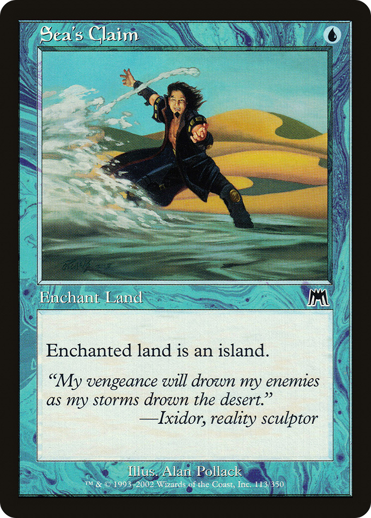 Image of Sea's Claim (ONS-113) - Onslaught Foil