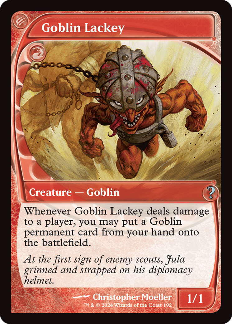 Image of Goblin Lackey (Future Sight) (MB2-192) - Mystery Booster 2