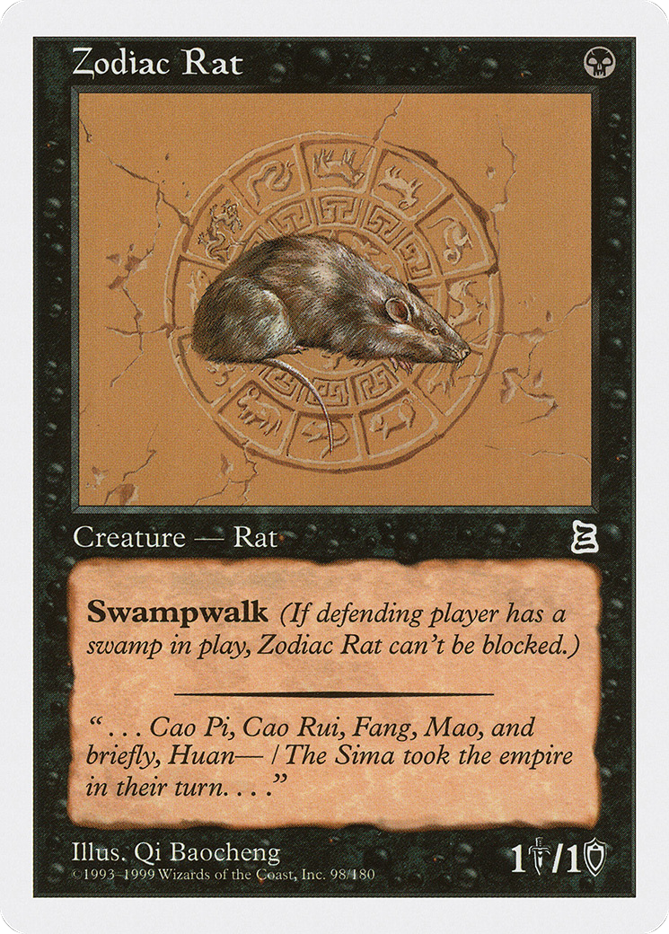 Image of Zodiac Rat (PTK-098) - Portal Three Kingdoms