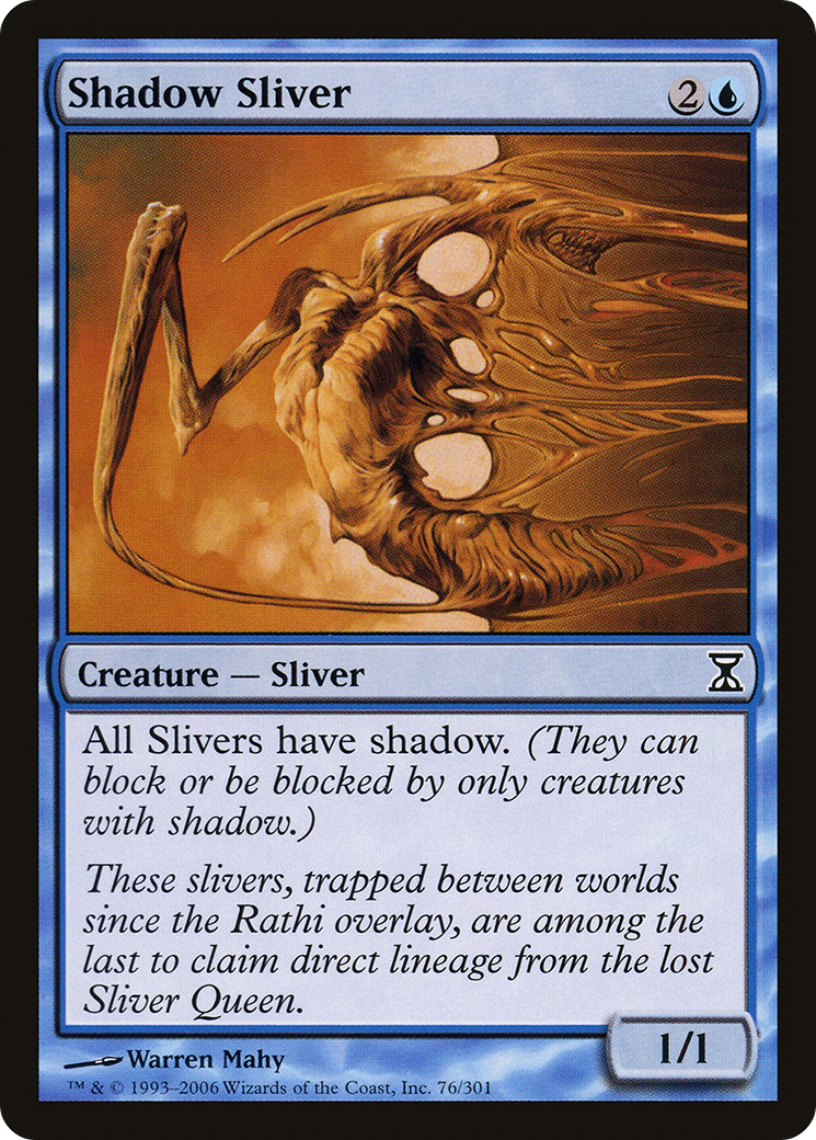 Image of Shadow Sliver (TSP-076) - Time Spiral