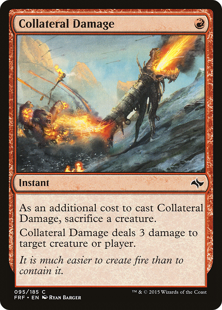 Image of Collateral Damage (FRF-095) - Fate Reforged
