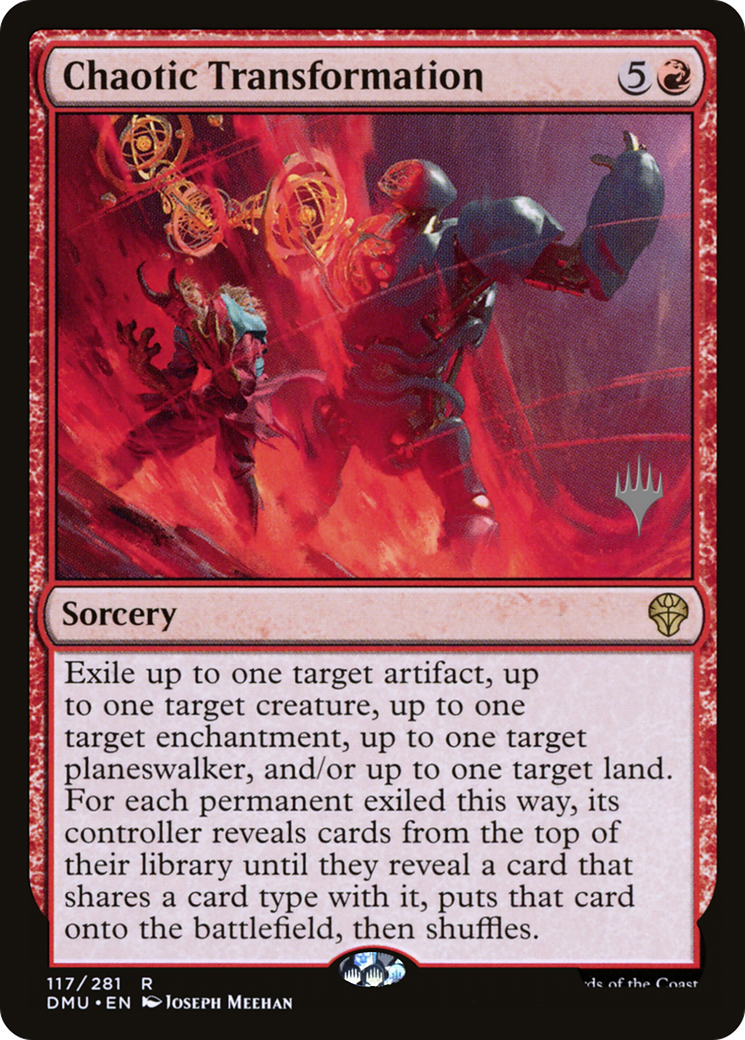 Image of Chaotic Transformation (PPDMU-117) - Dominaria United Promos Foil