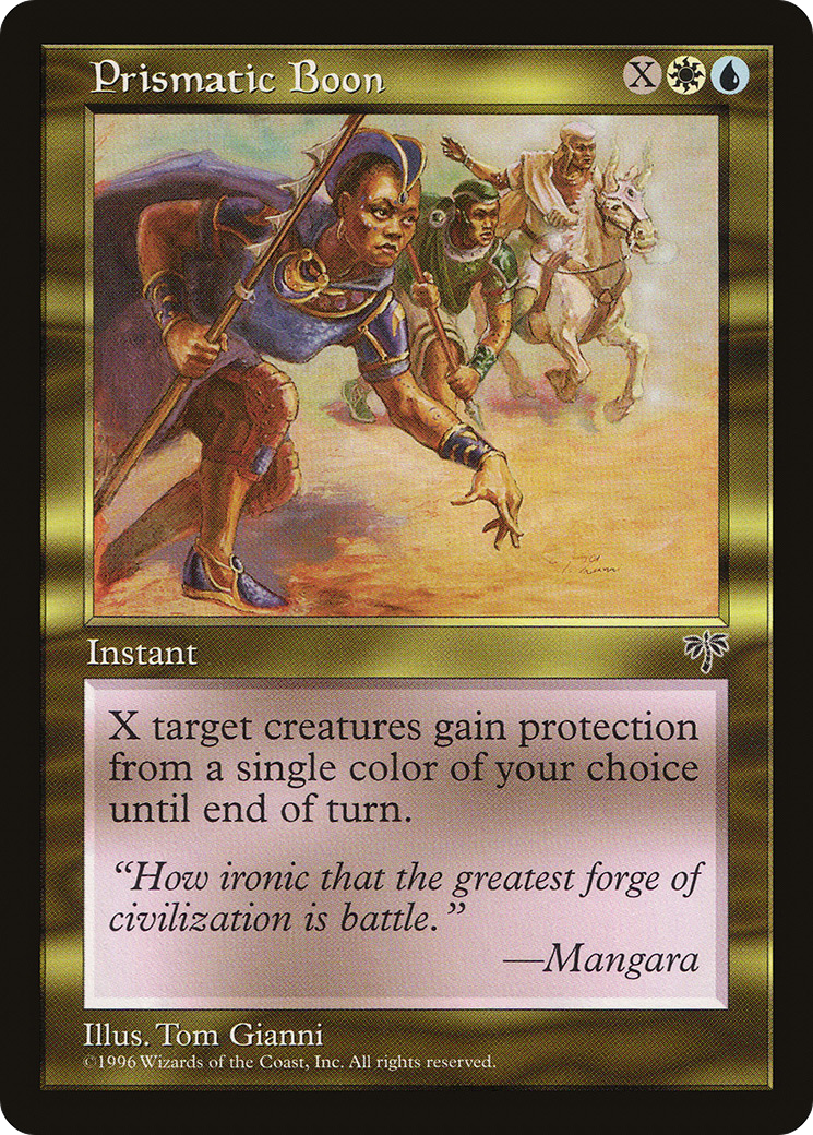 Image of Prismatic Boon (MIR-) - Mirage