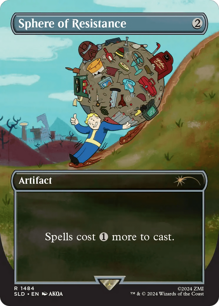 Image of Sphere of Resistance (SLD-1484) - Secret Lair Drop (Borderless)