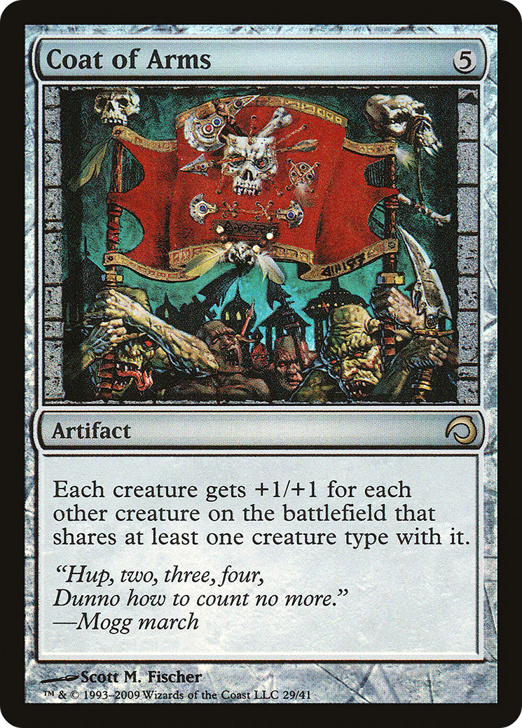 Image of Coat of Arms (PDS-029) - Premium Deck Series: Slivers Foil