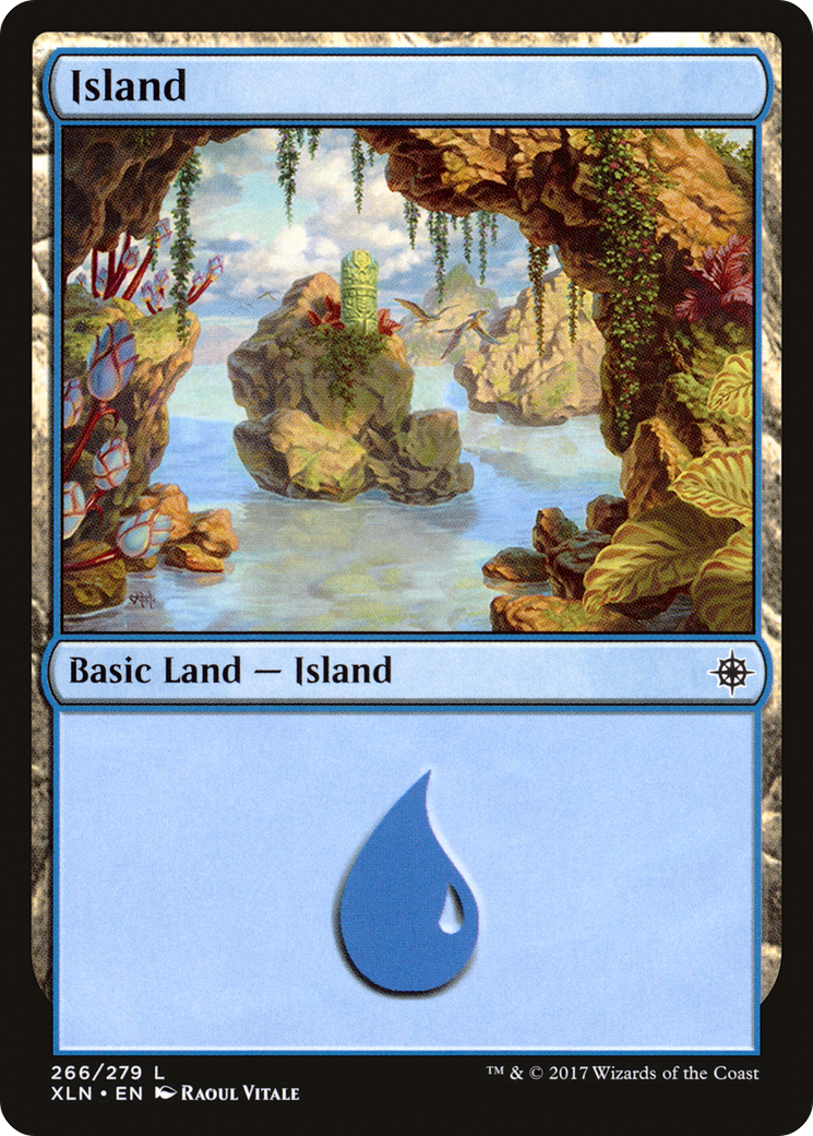 Image of Island (266) (XLN-266) - Ixalan Foil