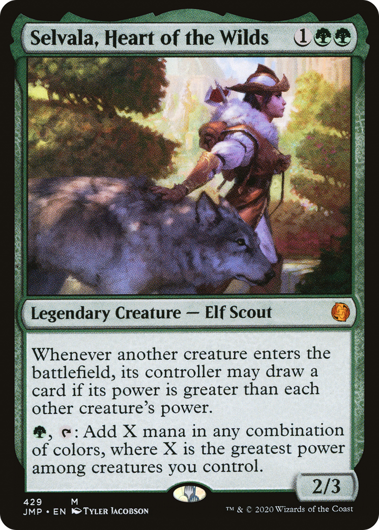Image of Selvala, Heart of the Wilds (JMP-429) - Jumpstart