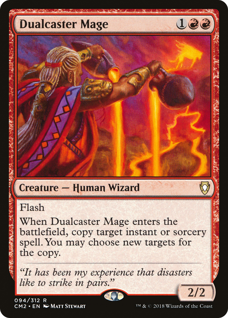 Image of Dualcaster Mage (CM2-094) - Commander Anthology Volume II