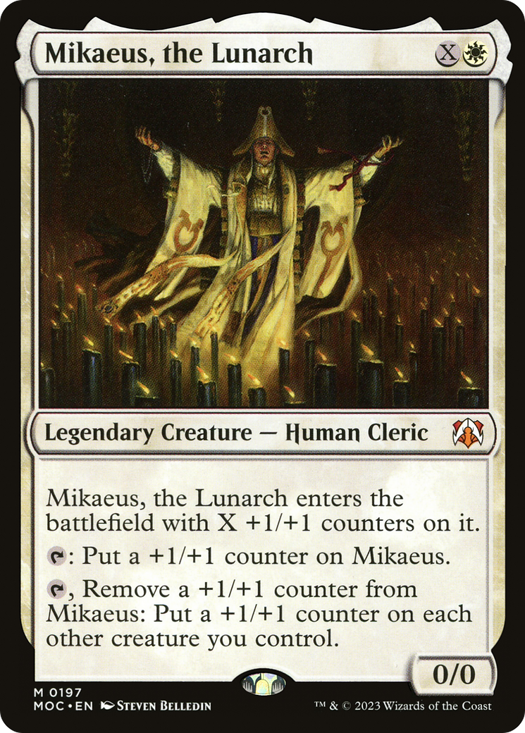 Image of Mikaeus, the Lunarch (MOC-197) - March of the Machine Commander