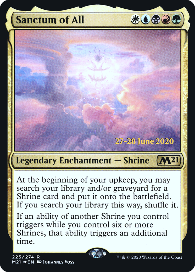 Image of Sanctum of All (PRE-225) - Core Set 2021 Promos Foil