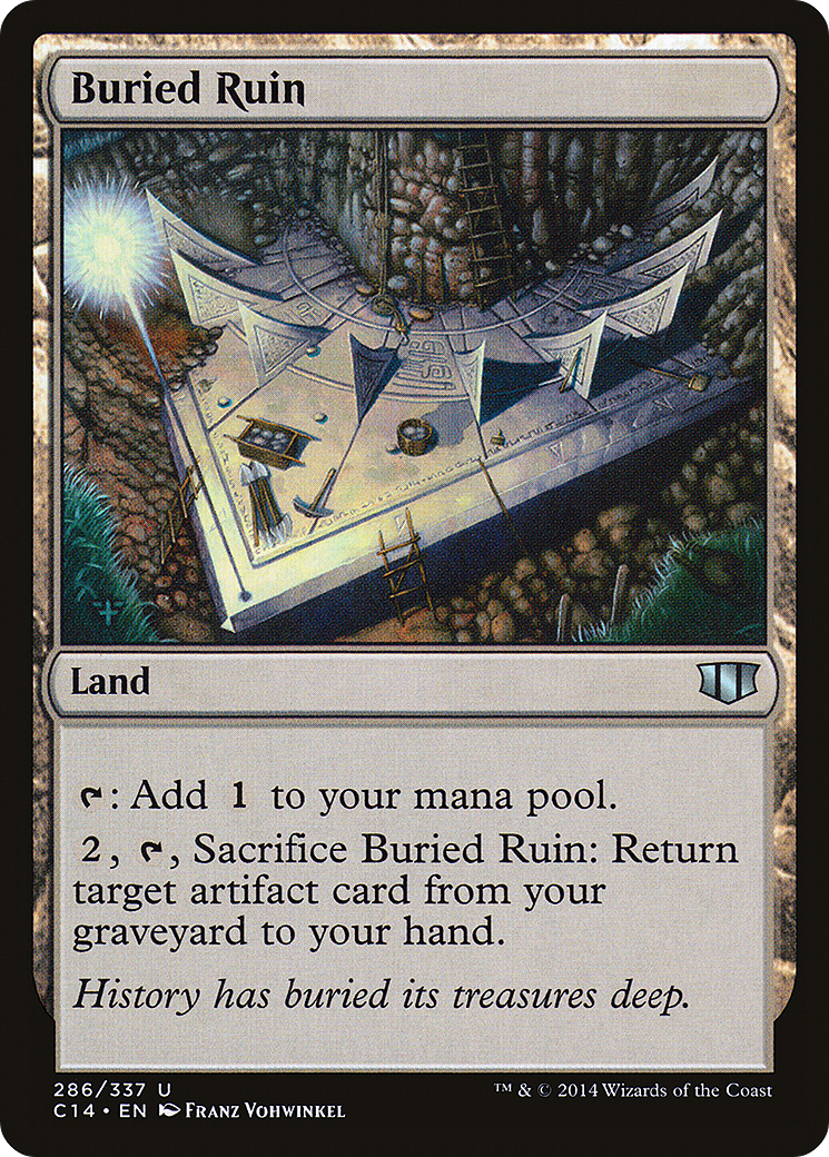 Image of Buried Ruin (C14-286) - Commander 2014