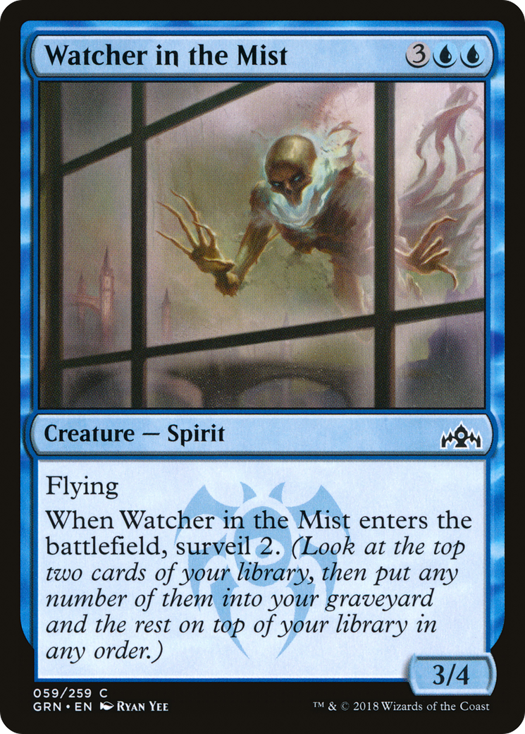 Image of Watcher in the Mist (GRN-059) - Guilds of Ravnica