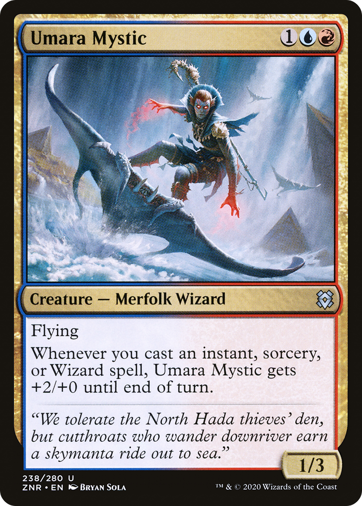 Image of Umara Mystic (ZNR-238) - Zendikar Rising