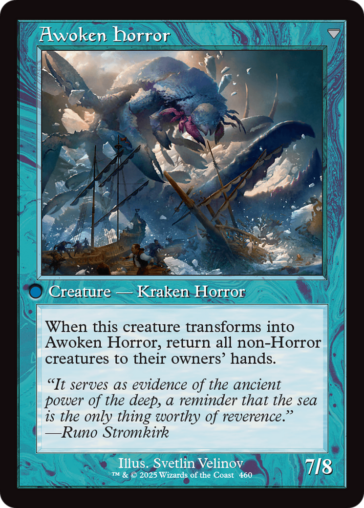 Image of Thing in the Ice (Retro Frame) (INR-460) - Innistrad Remastered