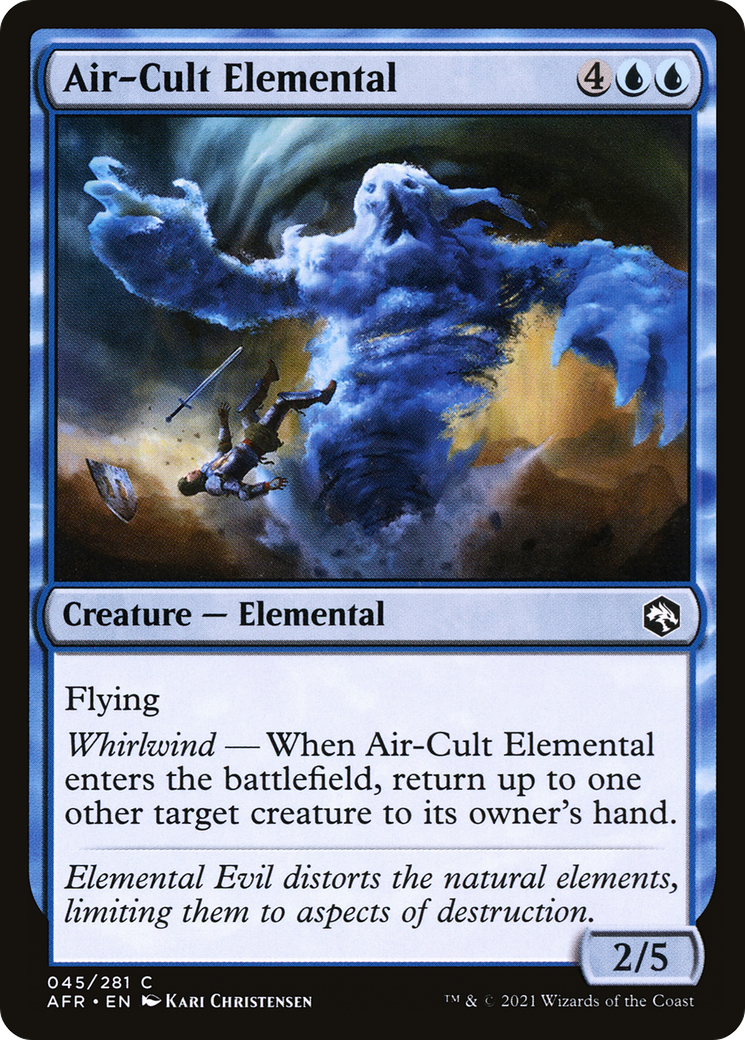 Image of Air-Cult Elemental (AFR-045) - Adventures in the Forgotten Realms