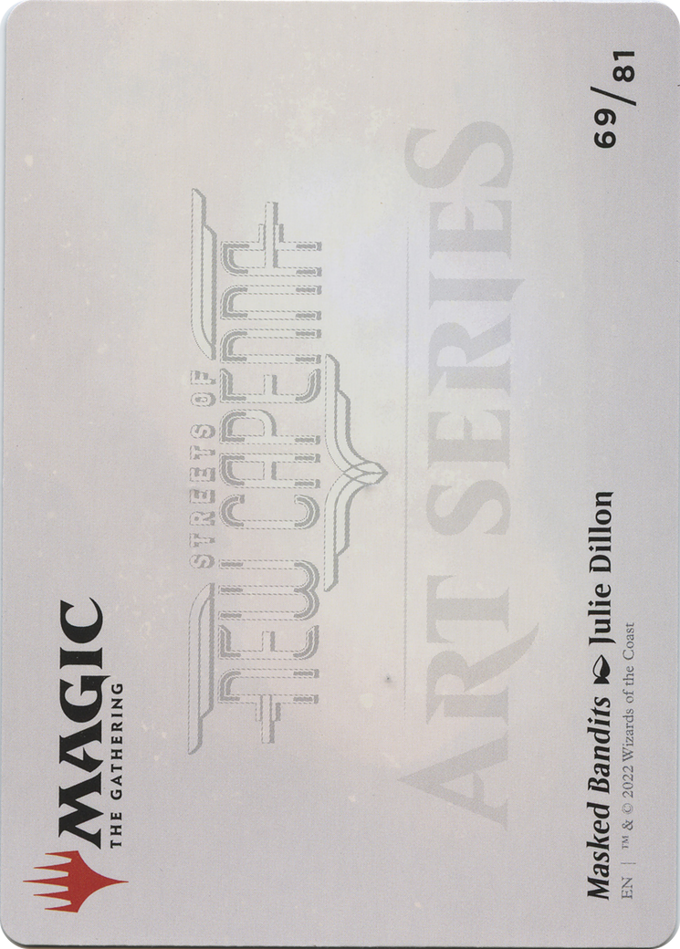 Image of Masked Bandits // Masked Bandits (ASNC-069) - New Capenna Art Series (Borderless)